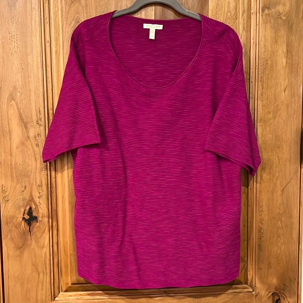 🌿 Gorgeous Eileen Fisher Ribbed Top 🌿